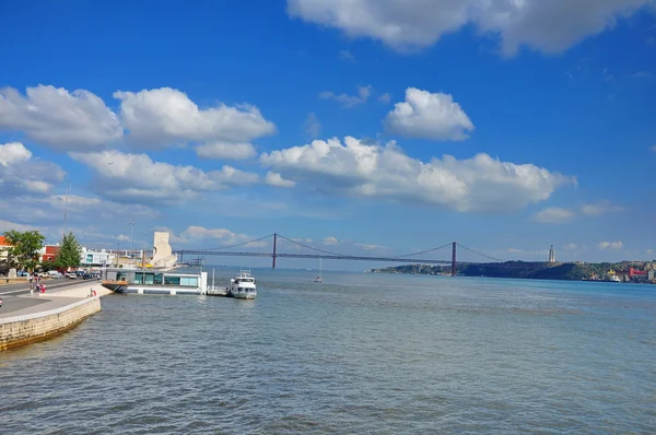 Portugalia. most na 25 kwietnia — Zdjęcie stockowe