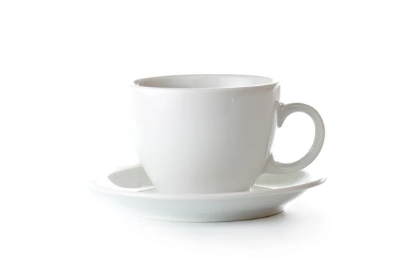 白い背景で隔離のコーヒー カップ — ストック写真