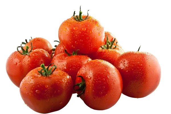 Röda färska tomater — Stockfoto