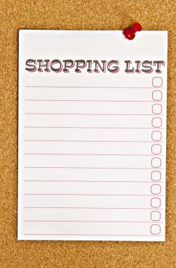 Shopping list