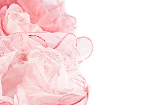 Różowy jedwabny szal — Zdjęcie stockowe