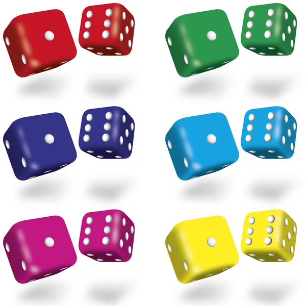 stock vector Casino Dice