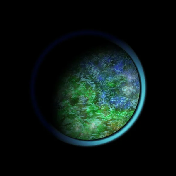 3D planet — Stockfoto