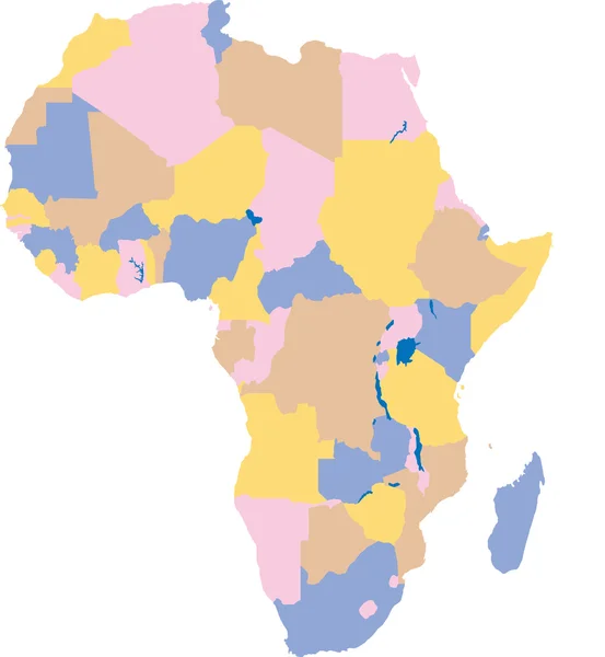 Afrika — Stok Vektör