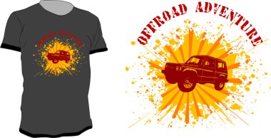 Offroad Adventure clipart