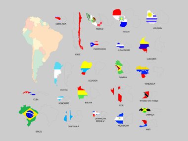 South America clipart