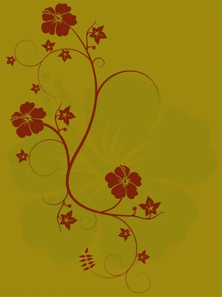 Hibiscus — Image vectorielle