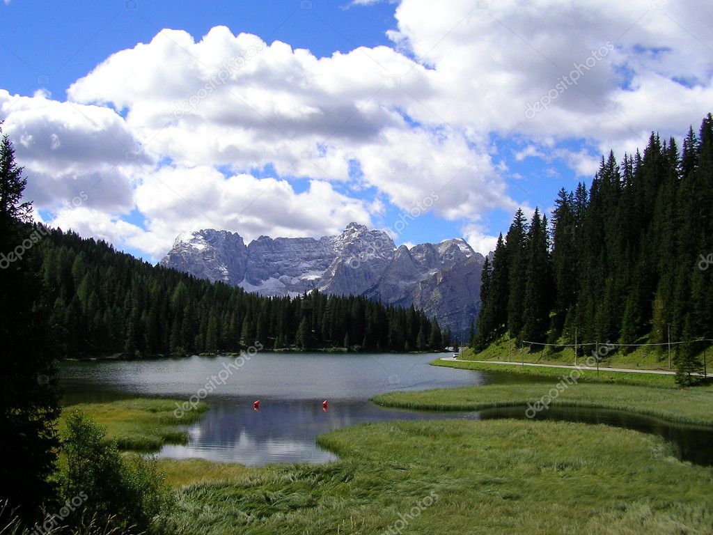 Landscape of Val Pusteria, Dolomiti, Italy