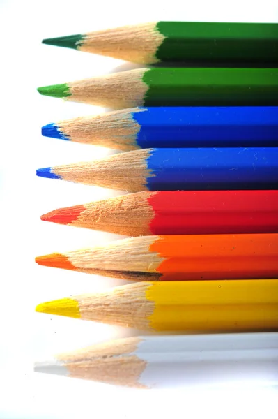 彩色的铅笔 图库图片