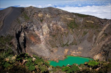 Irazu Volcano. clipart