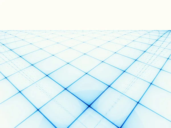 Açık mavi Grid peyzaj — Stok fotoğraf