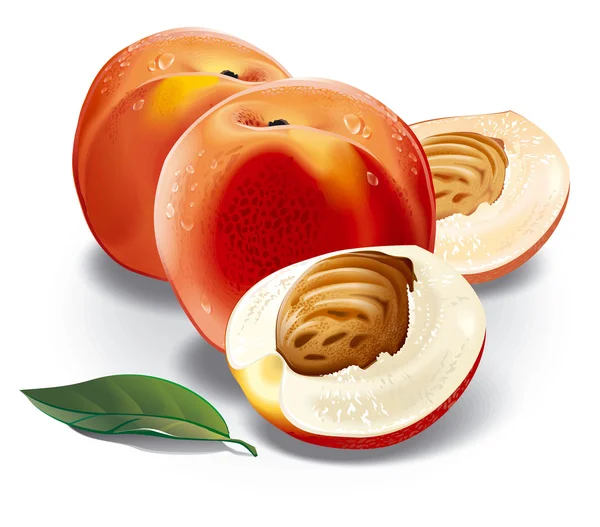 Fresh Peach — Stock Photo, Image