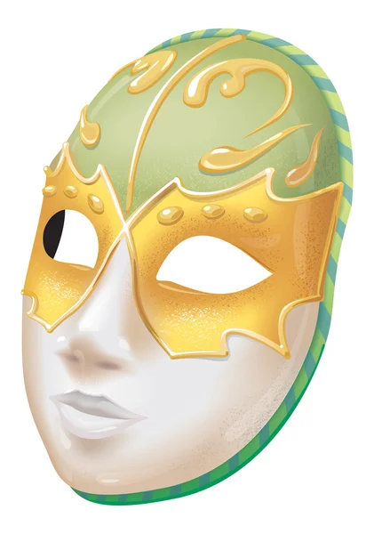 Ilustracja maska — Zdjęcie stockowe