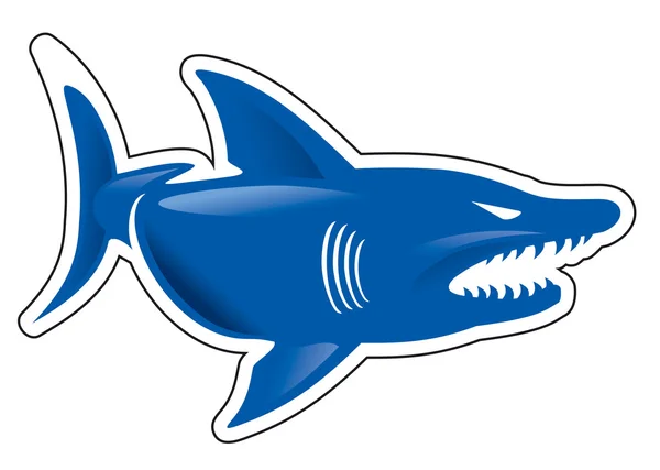 Shark illustration — Stock Photo, Image