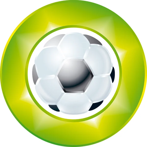 Símbolo de fútbol — Foto de Stock