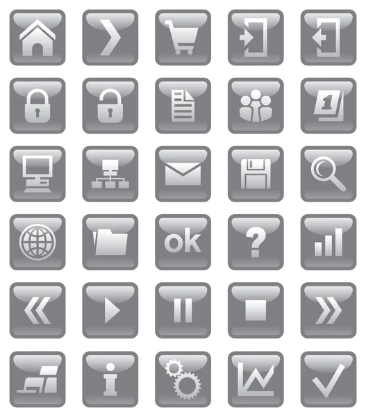 Web icons. — Stock Photo, Image
