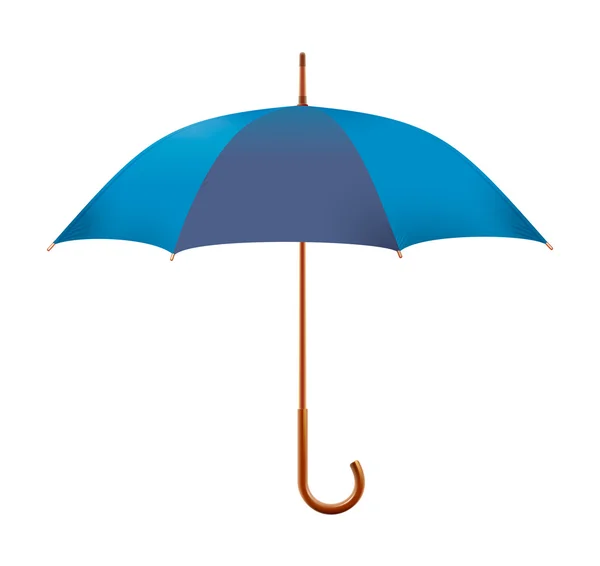 stock image Umbrella blue. Illustration.