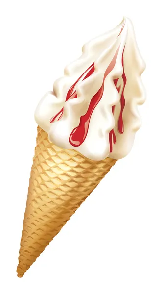 Ilustración de helado — Foto de Stock