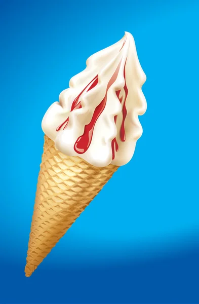 Ilustración de helado — Foto de Stock