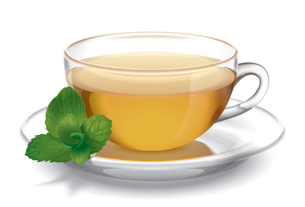 Čaj s mátou — Stock fotografie