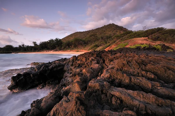 Rocky shore Maui, hawaii