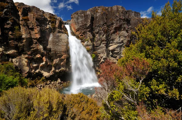 Taranaki-Wasserfälle, Tongariro-Nationalpark, Neuseeland — Stockfoto