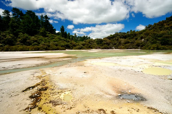 Wai-O-Tapu Thermal Wonderland, Rotorua, Nueva Zelanda — Foto de Stock