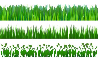 Grass pattern clipart