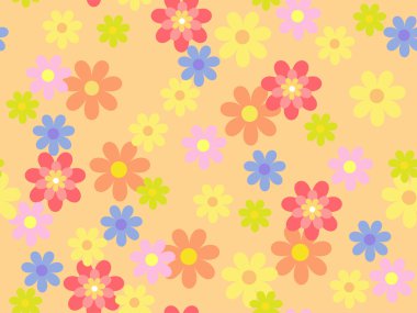 Vector floral pattern clipart