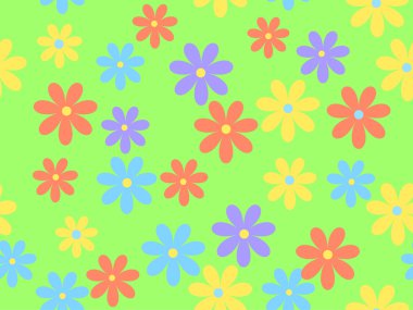 Vector floral pattern clipart