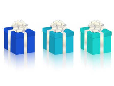 Vector gifts set clipart