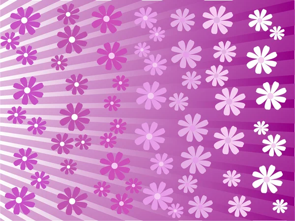 Vecteur beau fond avec fleur — Image vectorielle