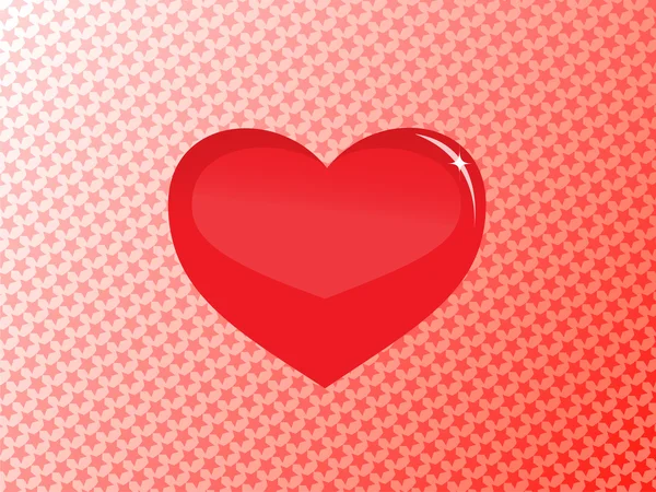 Διάνυσμα γυαλί καρδιά — Διανυσματικό Αρχείο