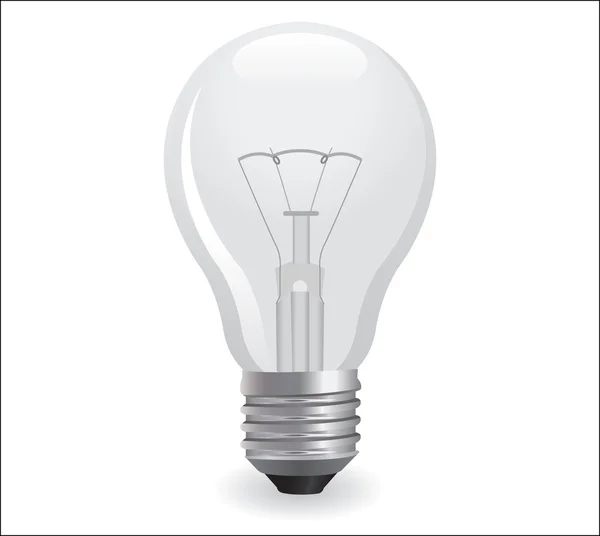 Lampada elettrica a incandescenza — Vettoriale Stock