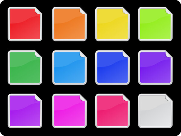 Набор векторных меток
