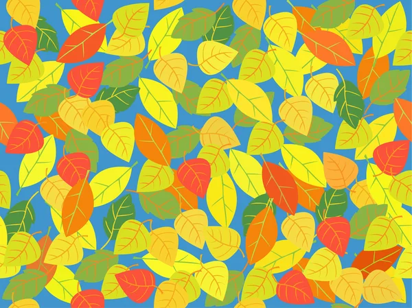 Leaves seamless pattern — Stock Vector