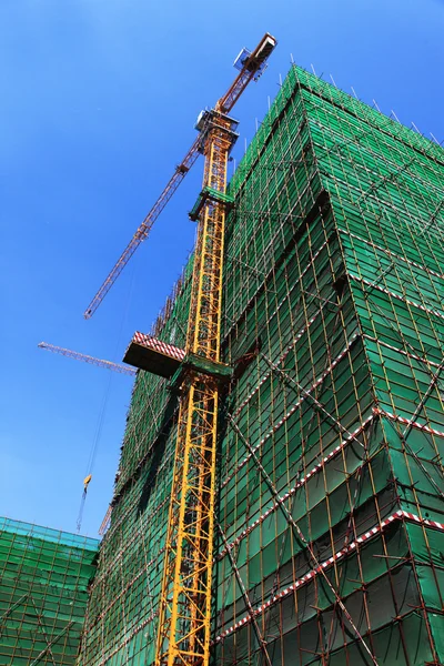 Edificio in costruzione — Foto Stock