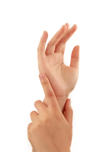 Femeie mâini — Fotografie, imagine de stoc