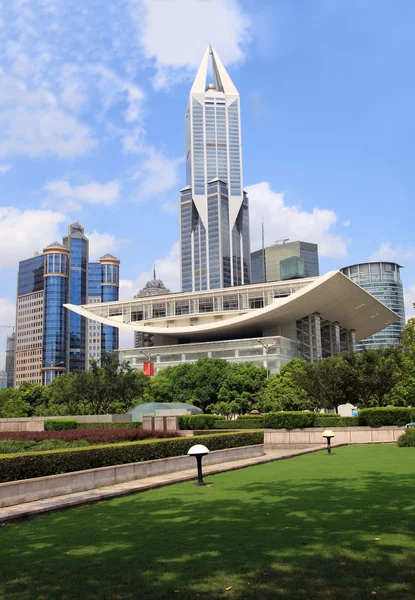 Shanghai büyük tiyatro — Stok fotoğraf