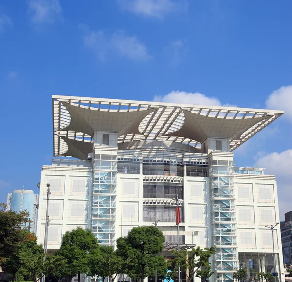 Centro de exposiciones de planificación urbana de Shanghai — Foto de Stock