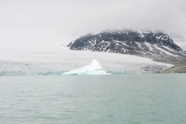 Ледник Йостедальсбрин — стоковое фото