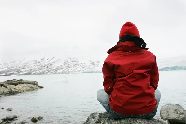 stock image Girl in meditation