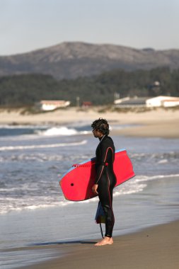 Bodyboarder clipart