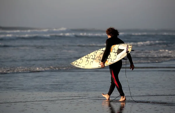 Surfer face un prim-plan — Fotografie, imagine de stoc