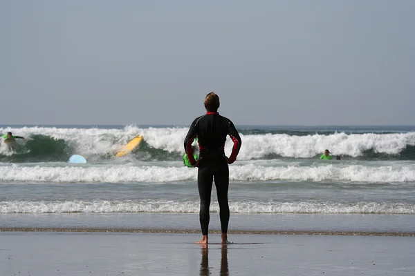 Surflehrer — Stockfoto