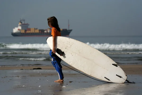 Weinig surfer — Stockfoto