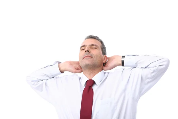 stock image Business man relaxing