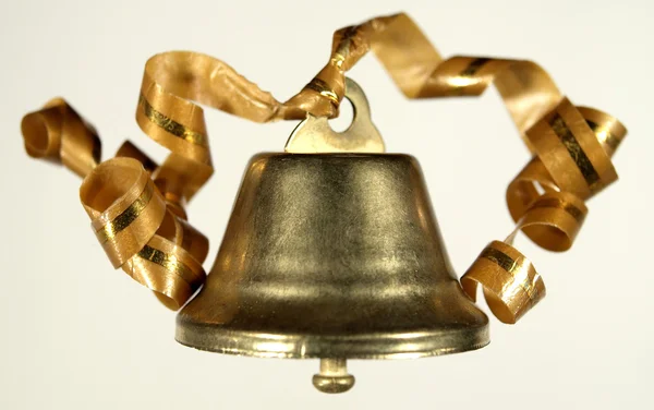 Gold Handbell — Stock Photo, Image