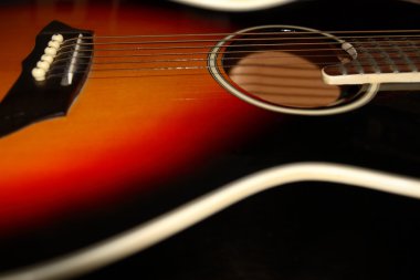 Acoustic guitar clipart