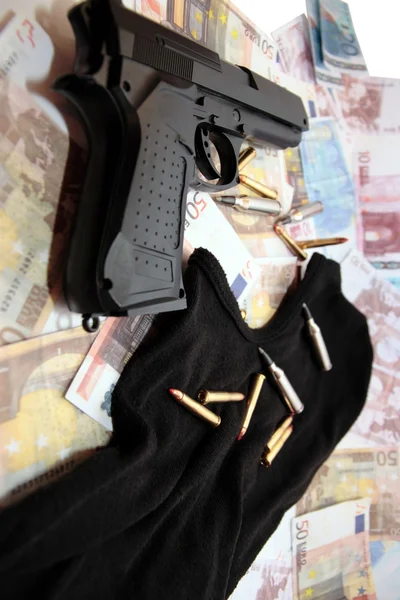 Terrorist kontanter — Stockfoto